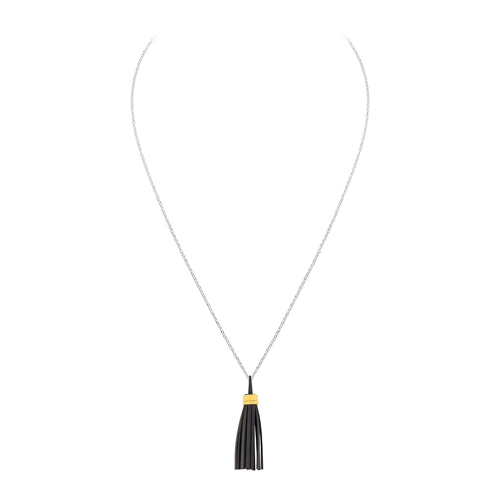 Asante Long Tassel Necklace-7