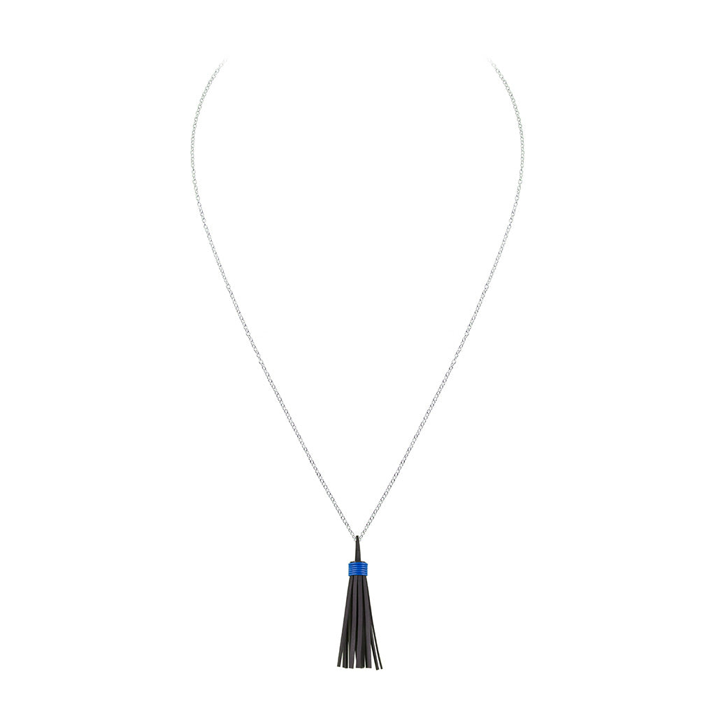 Asante Long Tassel Necklace-5