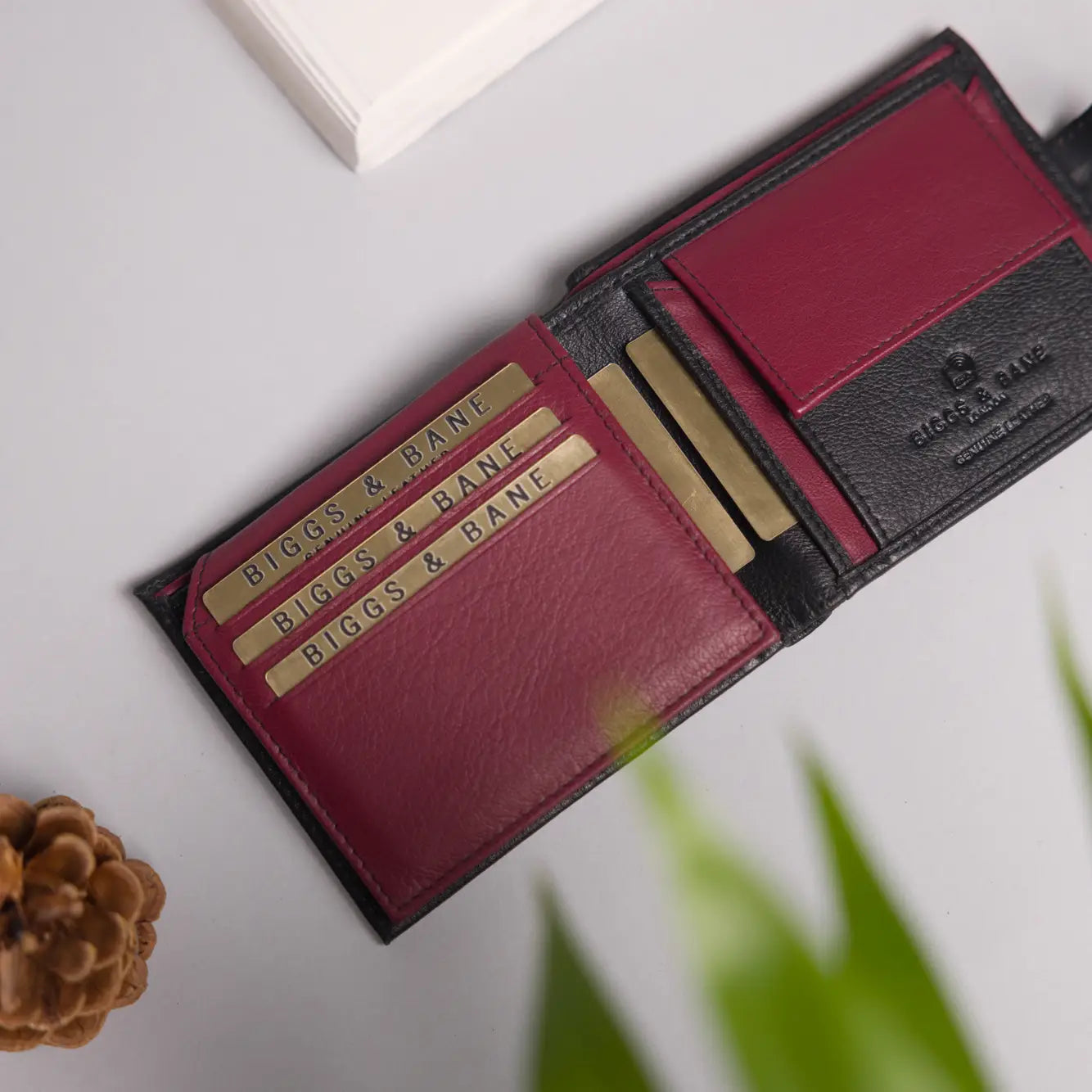 Cooper Allan Leather Wallet RFID Made in England