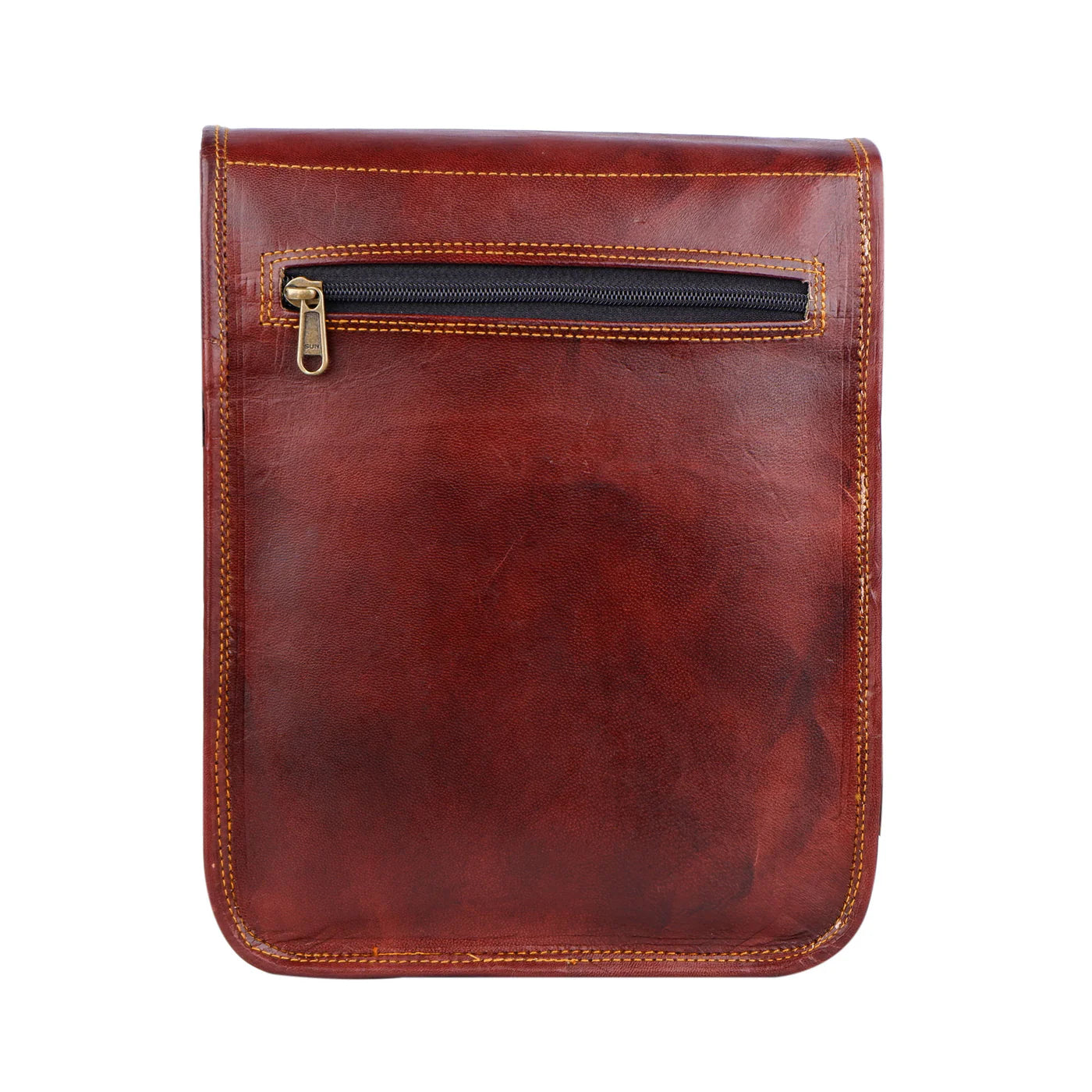 Cooper Allan Cross Body Vintage Leather Bag 11 “