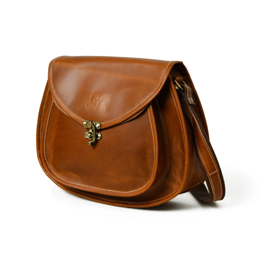 Cooper Allan Buffalo Trendy Vintage Leather Sling Bag for Women MT4