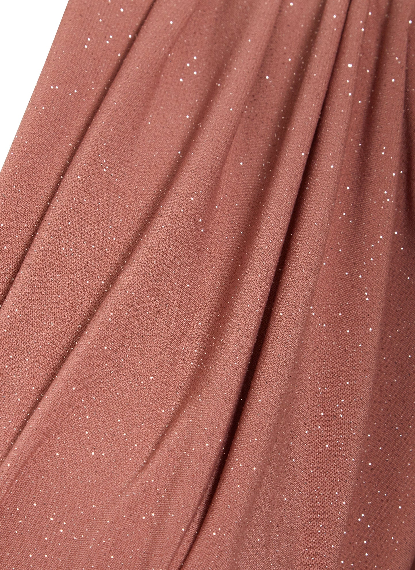 Rose Gold Twist Knot Front Dress-4