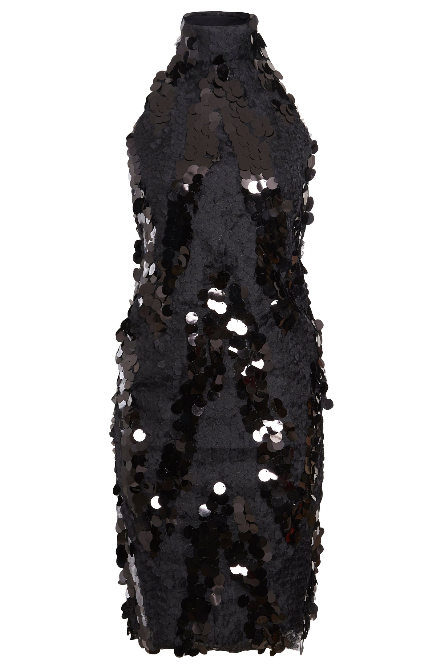 Sparkly Black Mini Dress-0