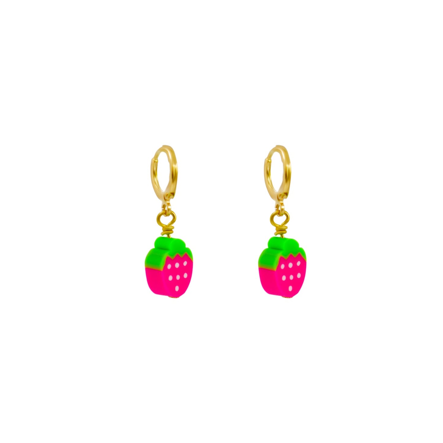 Strawberry Earrings | by Ifemi Jewels