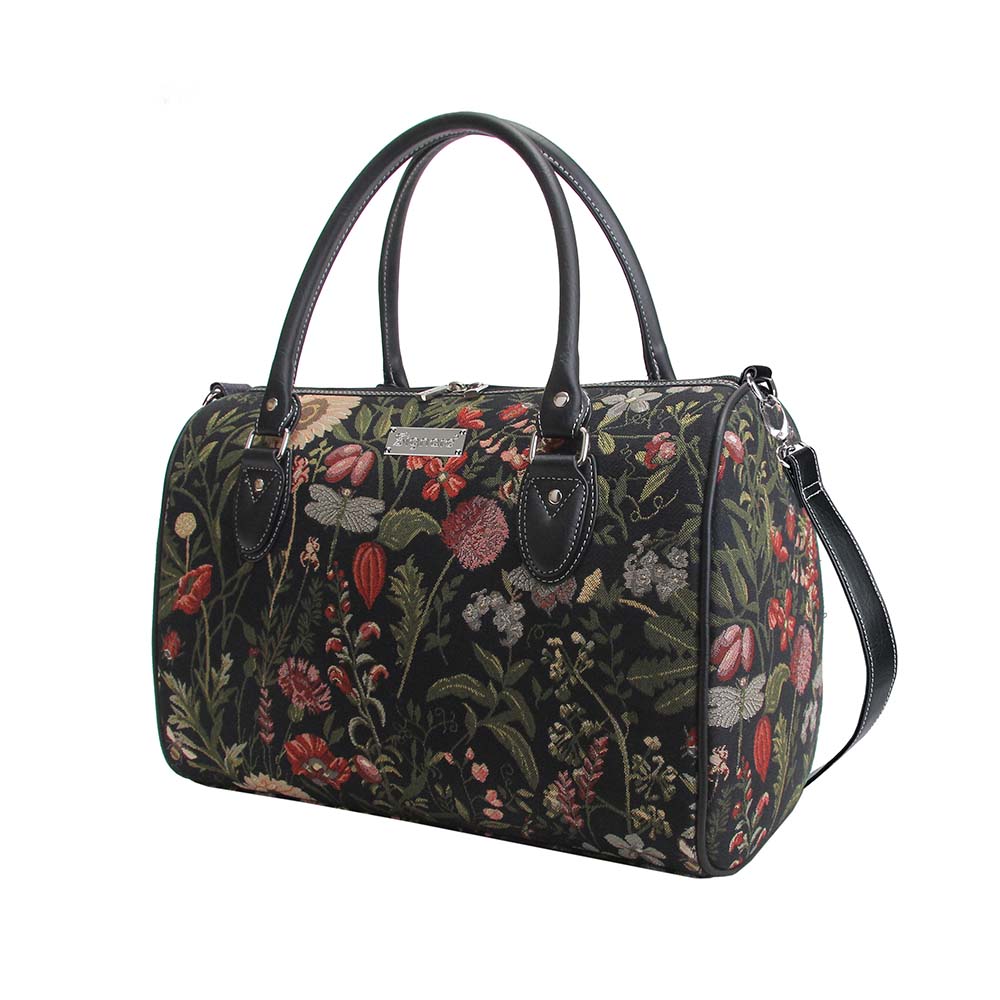 Morning Garden Black - Travel Bag