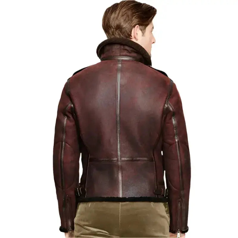 Men’s Air Force Leather Flight Jacket-1