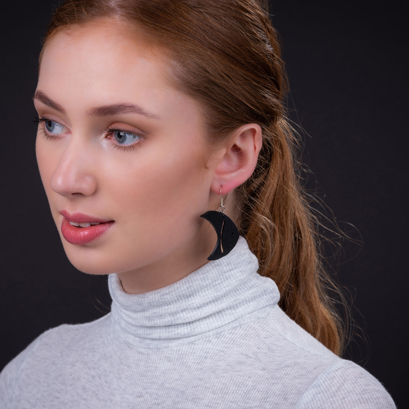 Pisces Recycled Rubber Fish Earrings