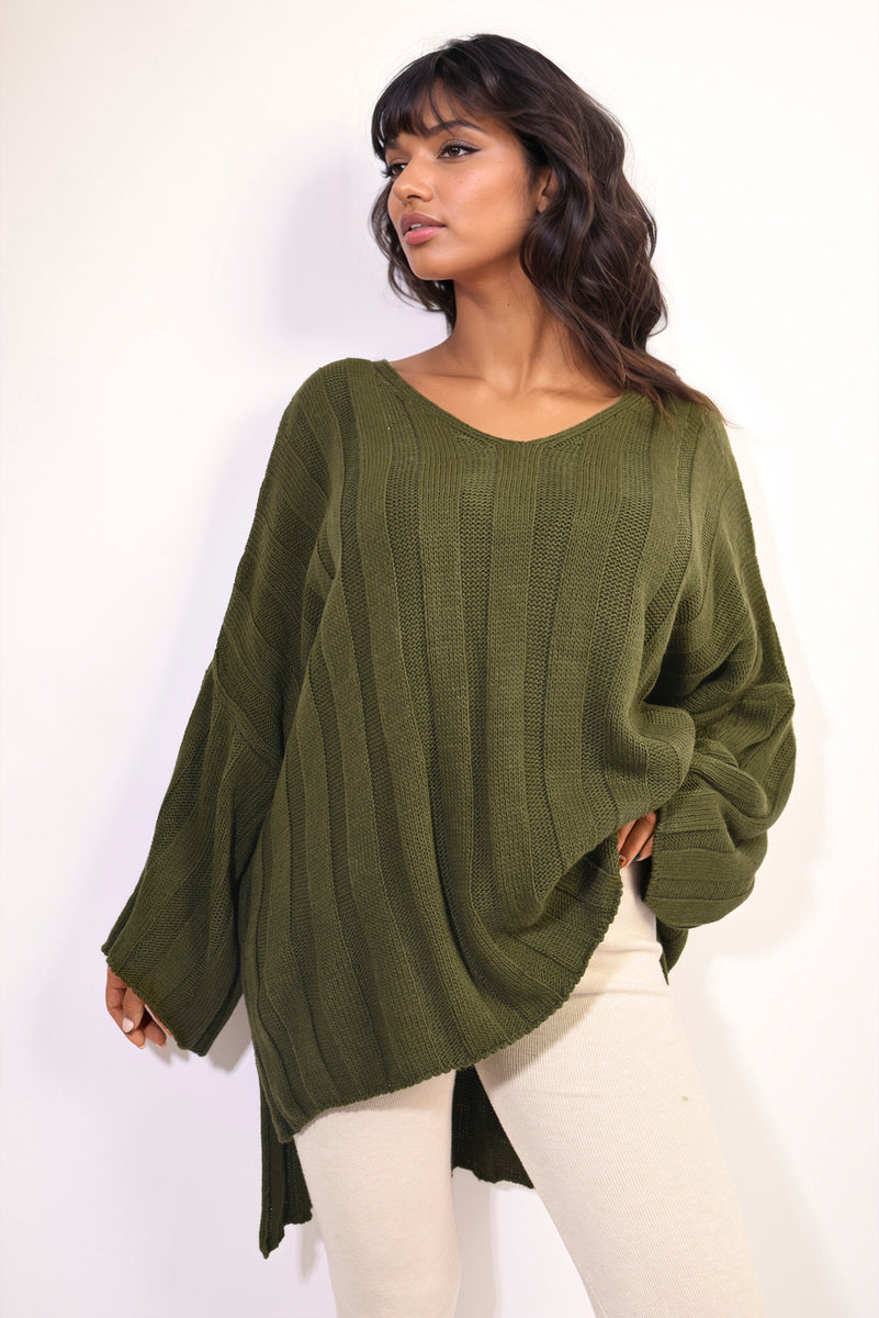Moda Oversized Knitted Jumper