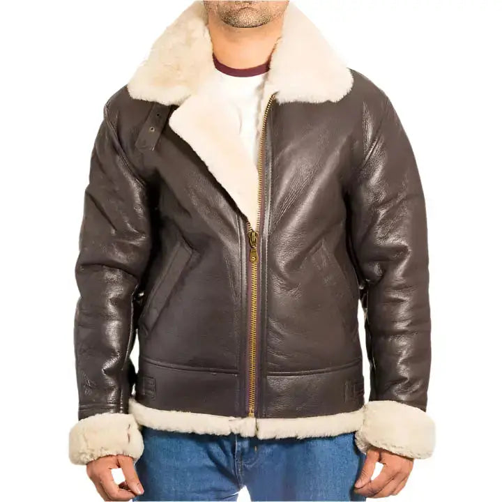 Men’s Aviator B3 Sheepskin Bomber Jacket