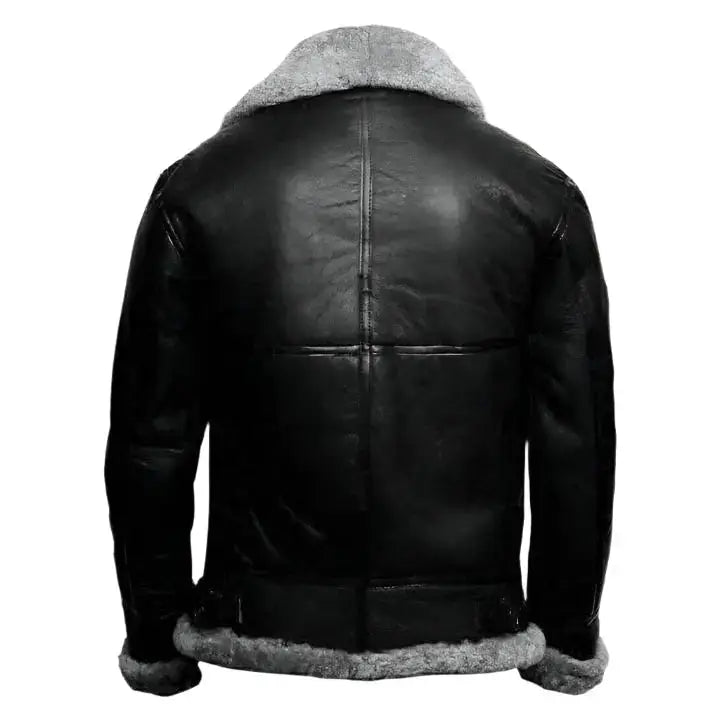 Men’s B3 Bomber RAF Aviator Leather Jacket