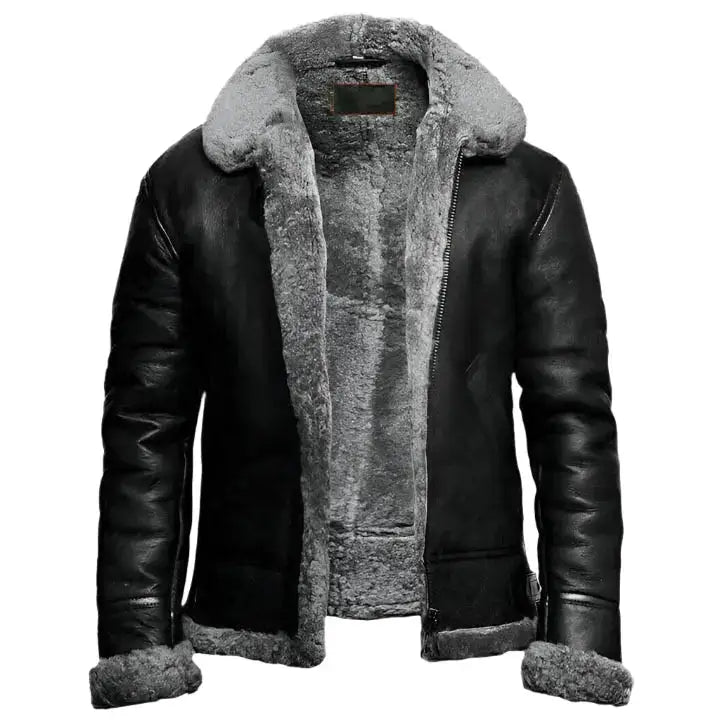Men’s B3 Bomber RAF Aviator Leather Jacket