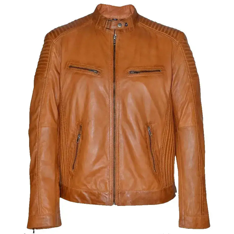 Mens Lambskin Leather Jacket