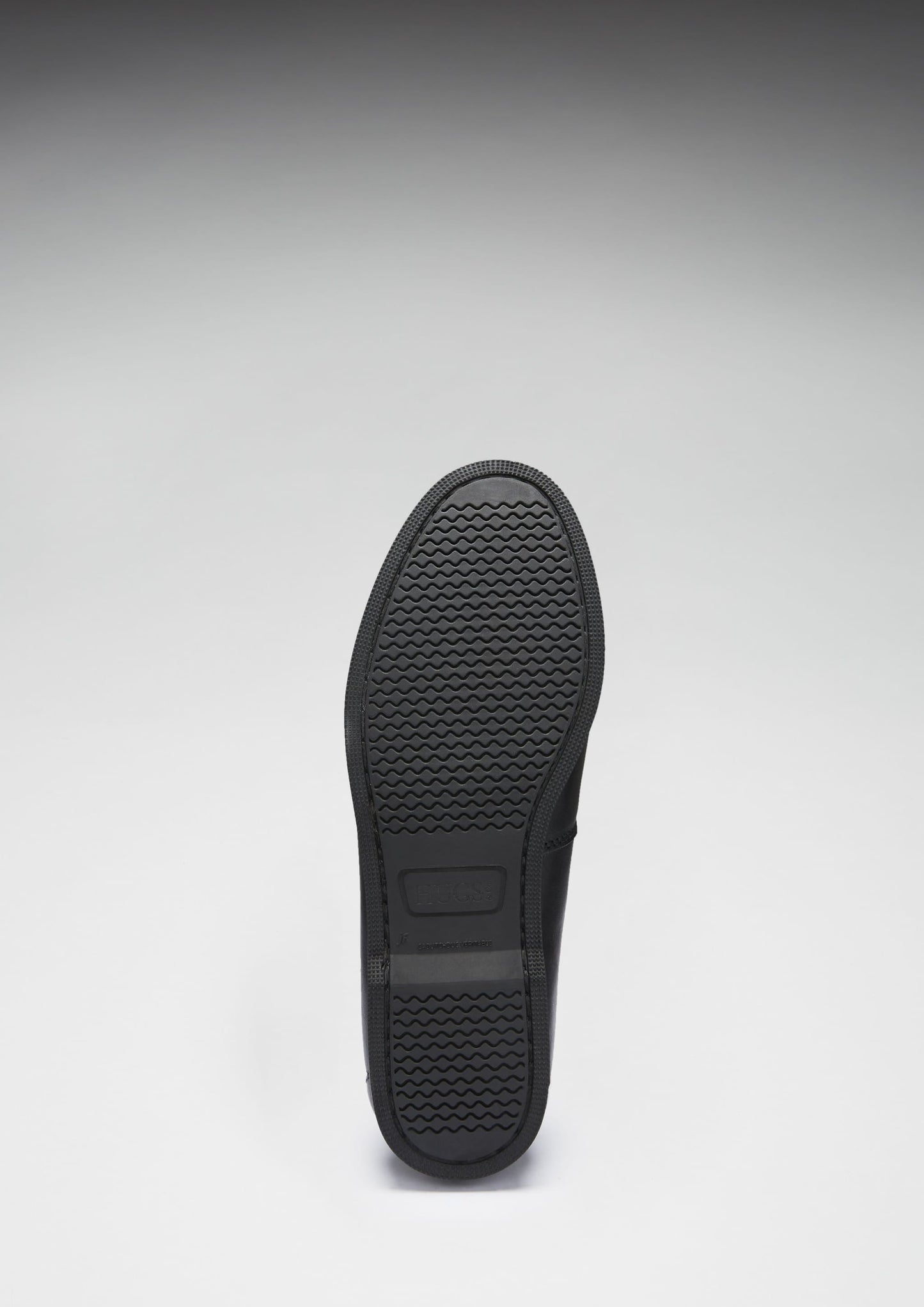 Boat Loafers, black leather-4