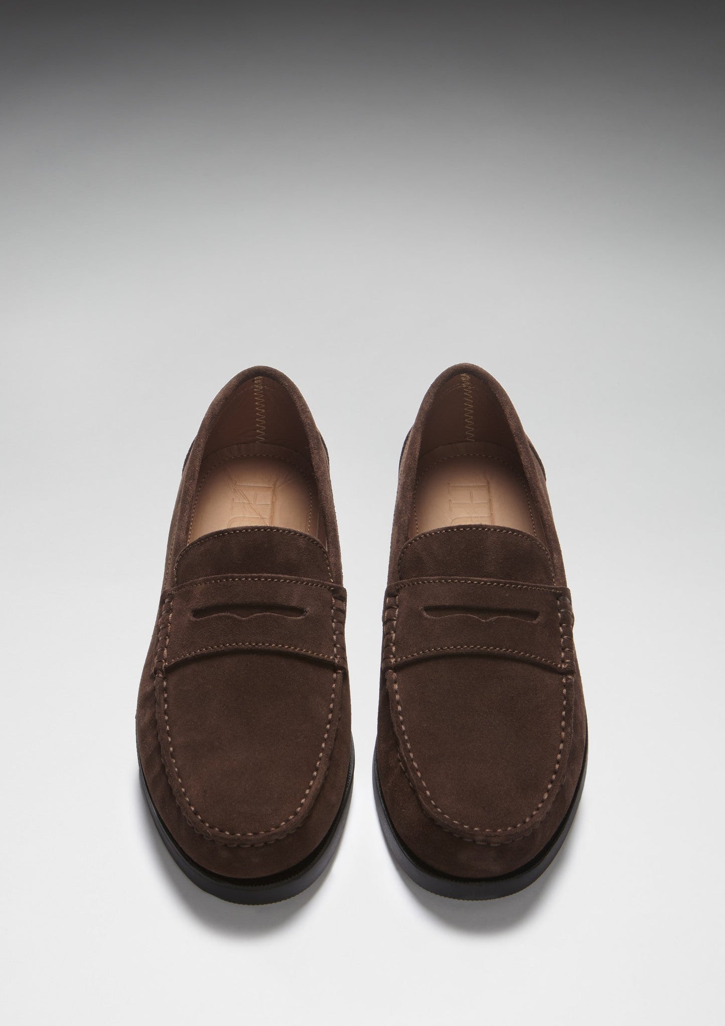 Boat Loafers, brown suede-2