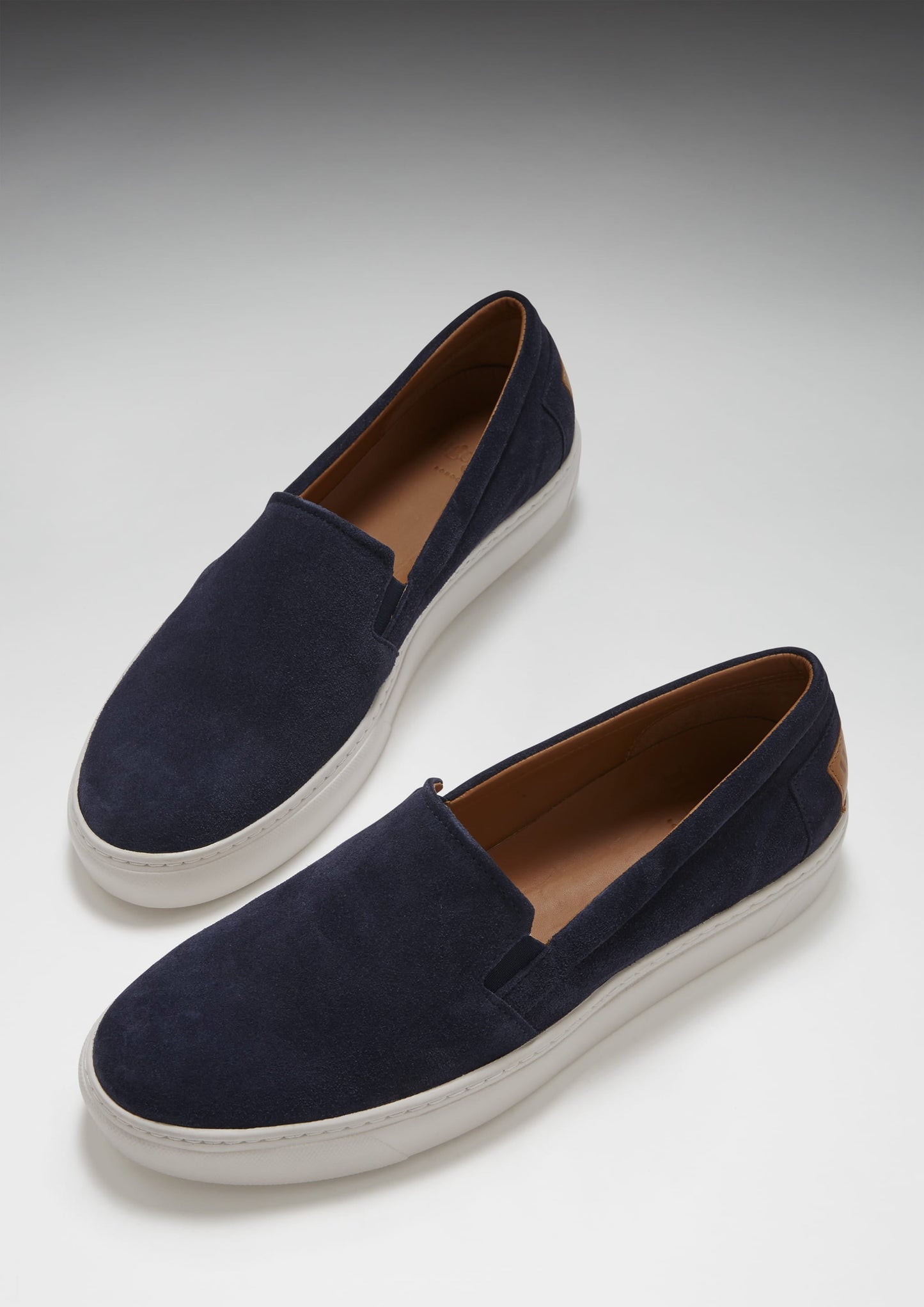 Slip-on Sneakers, navy blue suede-1