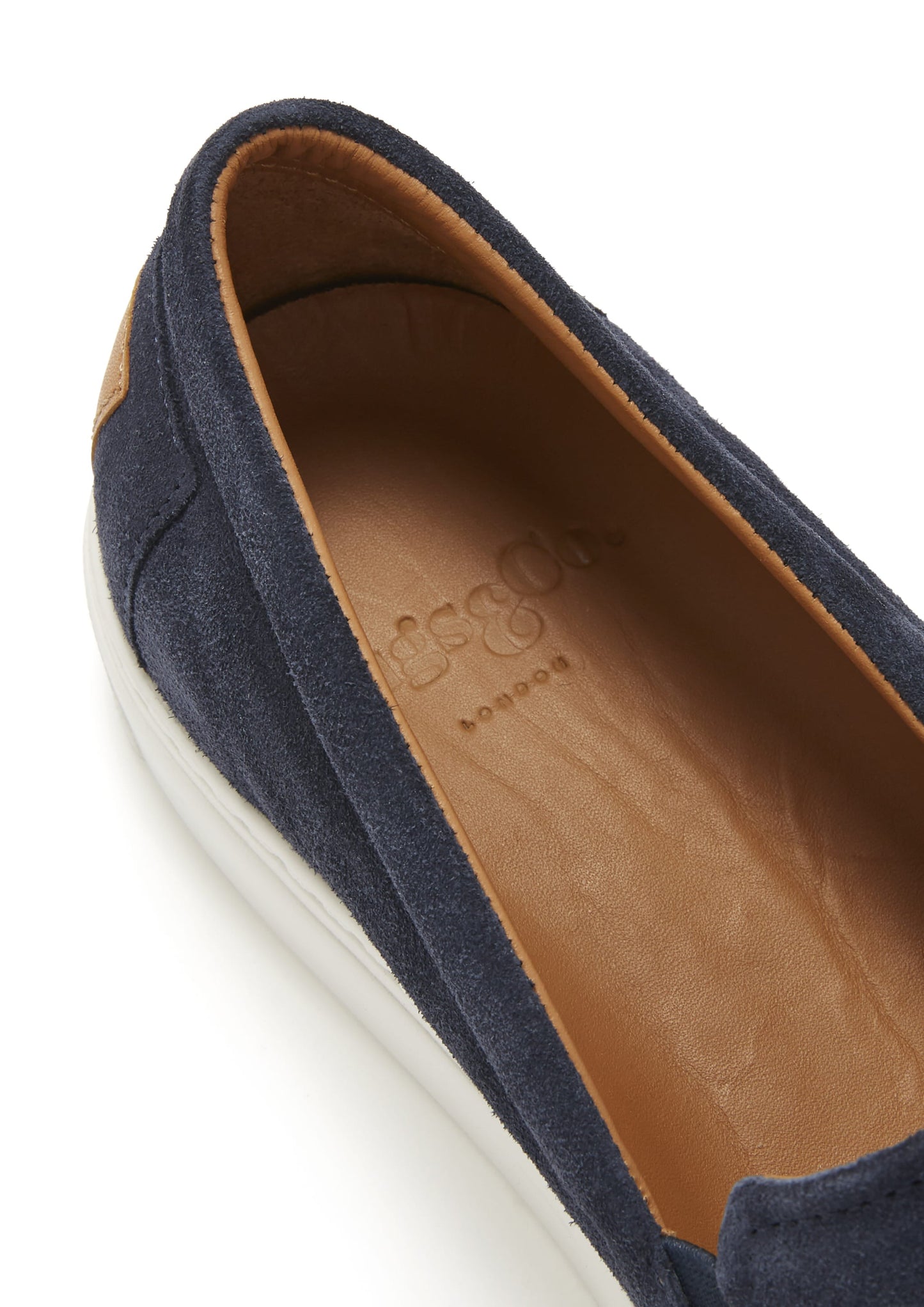 Slip-on Sneakers, navy blue suede-4