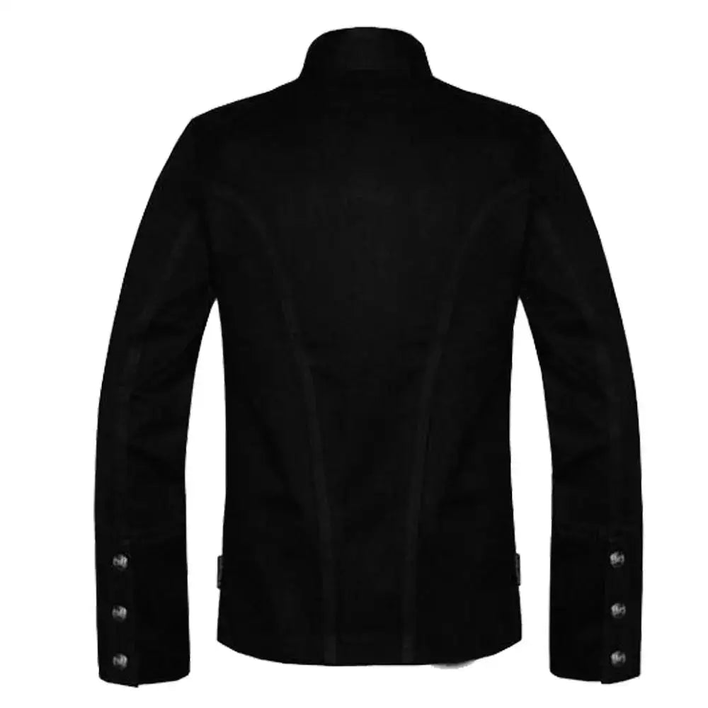 Mens Gothic Punk Heavy Metal Jacket-1