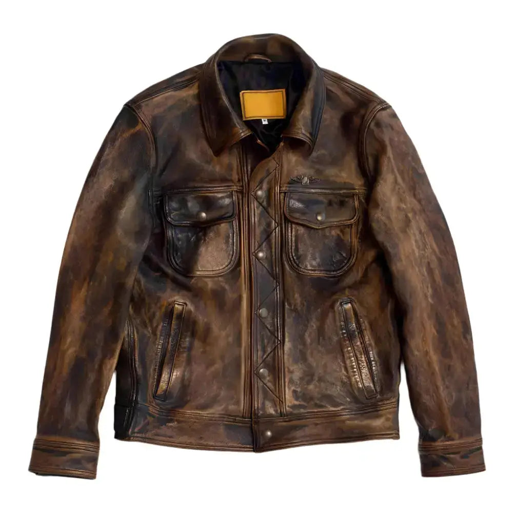 Vintage Harley Davidson Horsehide Jacket