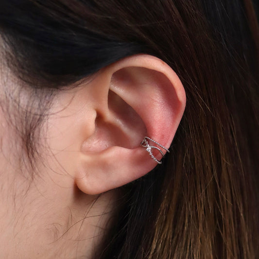 Triple Twist Cuff