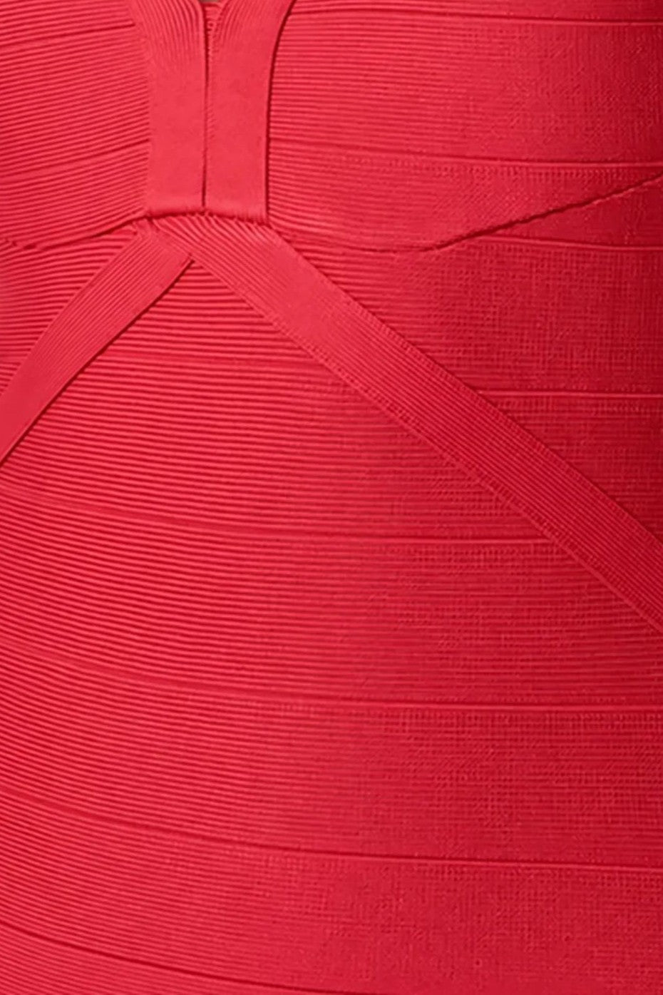 Cooper Allan Red Bandage Bodycon Mini Dress