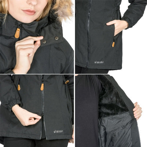 Cooper Allan Ladies Trespass Celebrity Waterproof Padded Coat