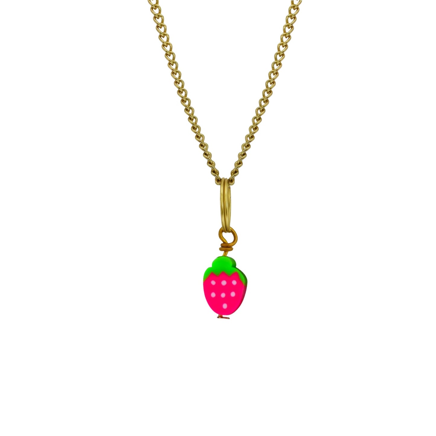 Strawberry Pendant Necklace | by Ifemi Jewels