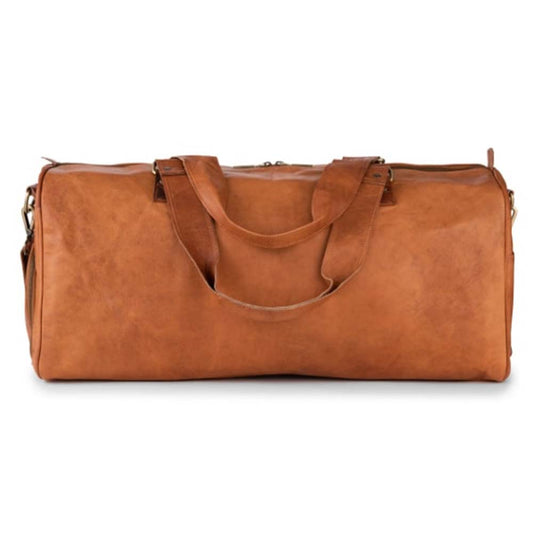 Cooper Allan Leather Duffel Bag