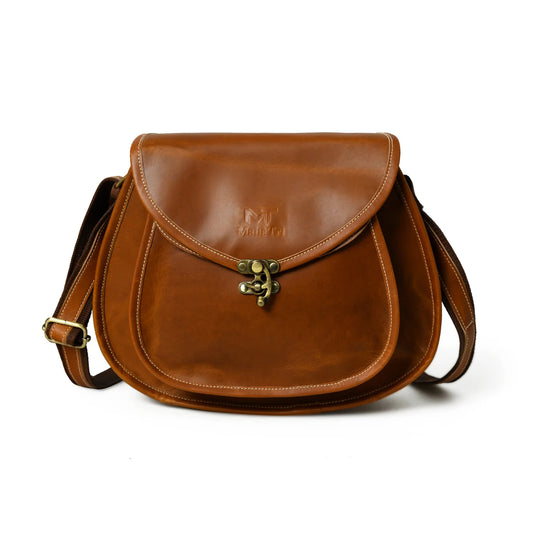 Cooper Allan Buffalo Trendy Vintage Leather Sling Bag for Women MT4