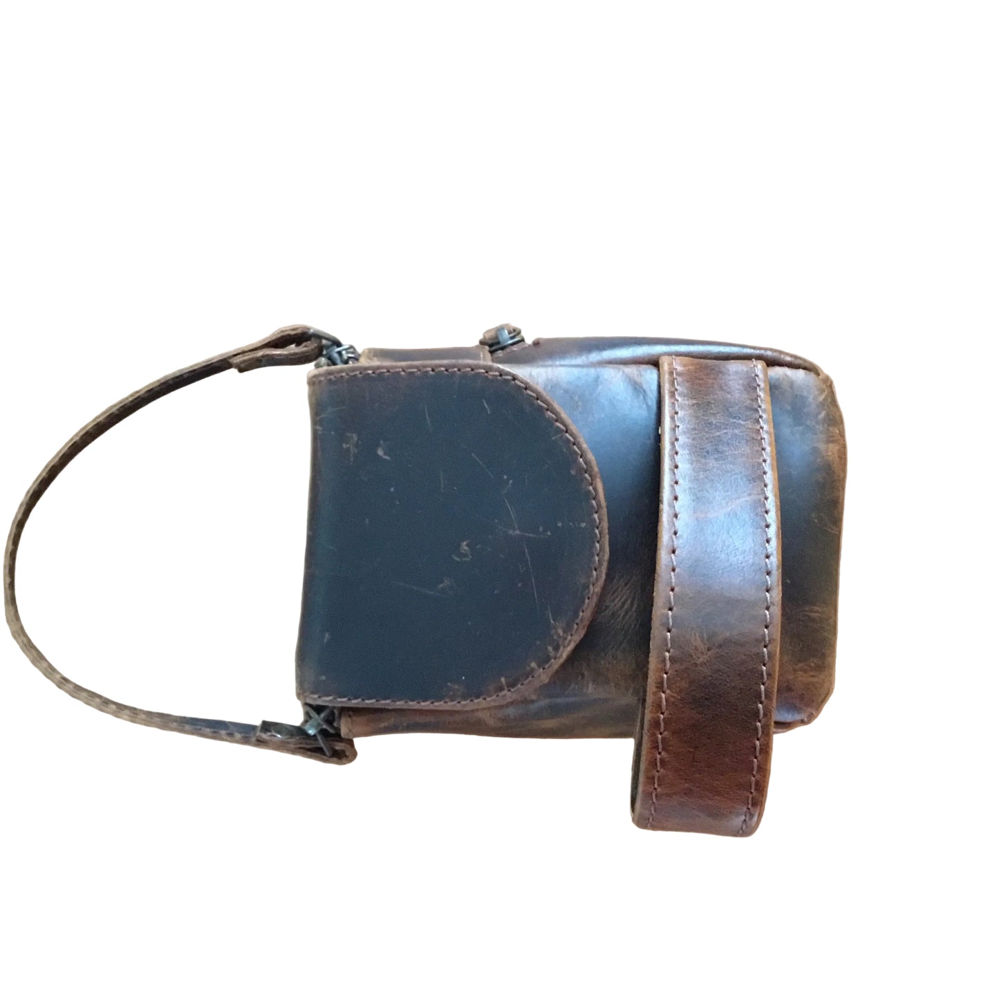 Handmade Full Grain Buffalo Leather vintage toiletry bag