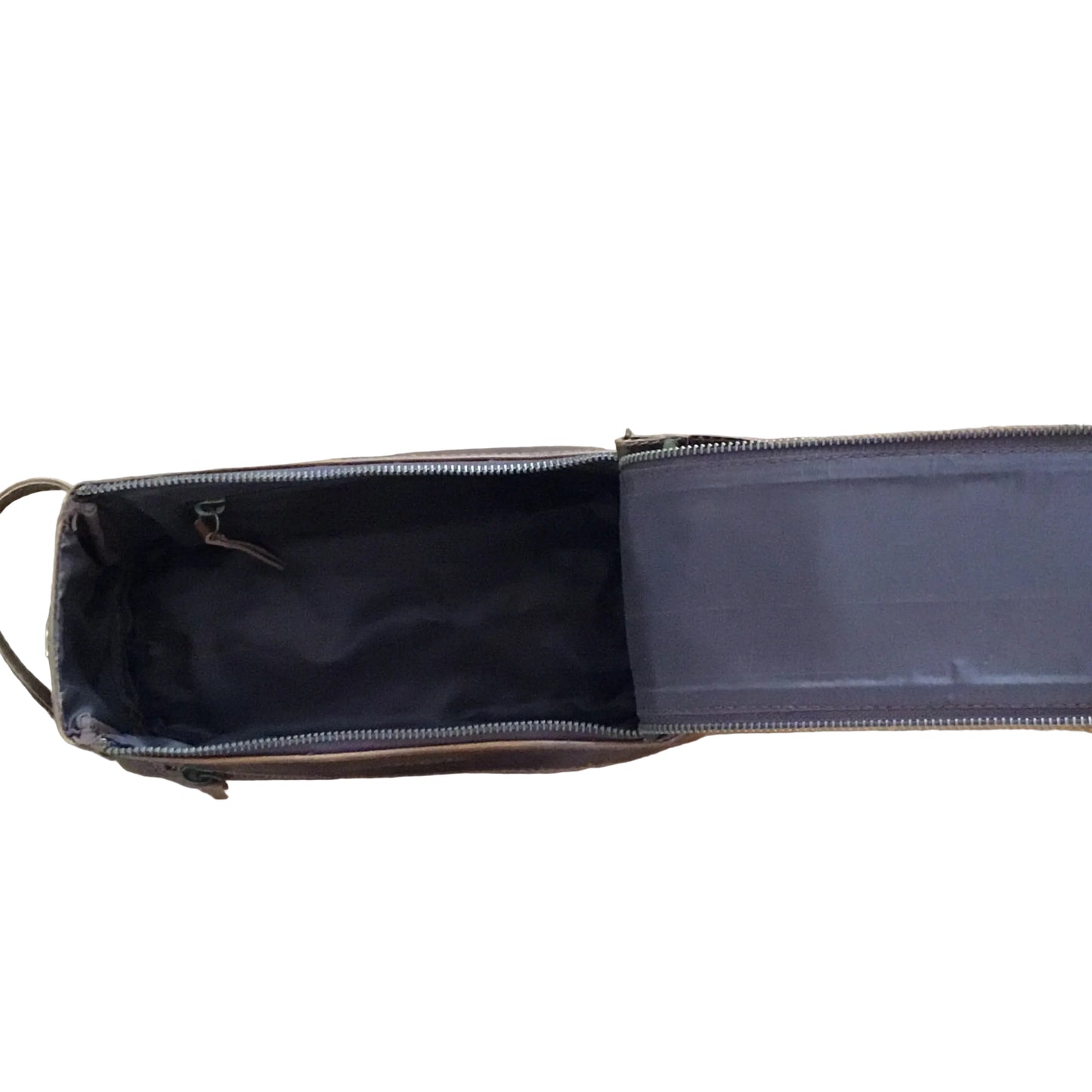 Handmade Full Grain Buffalo Leather vintage toiletry bag