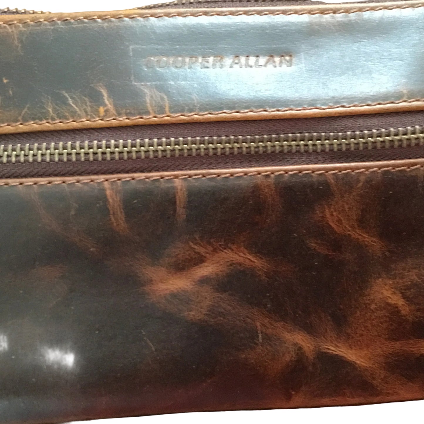 Handmade Full Grain Buffalo Leather vintage toiletry bag