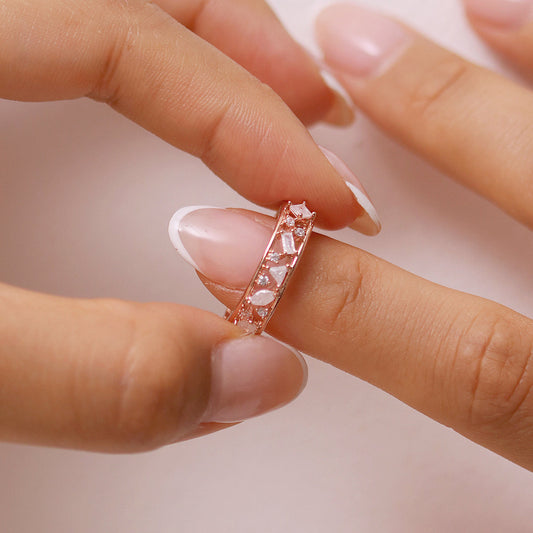 Assorted shapes ring