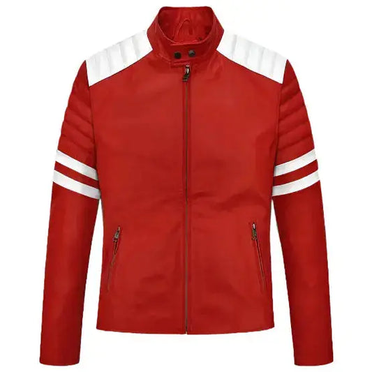 Fight Club Tyler Durden Leather Jacket-0