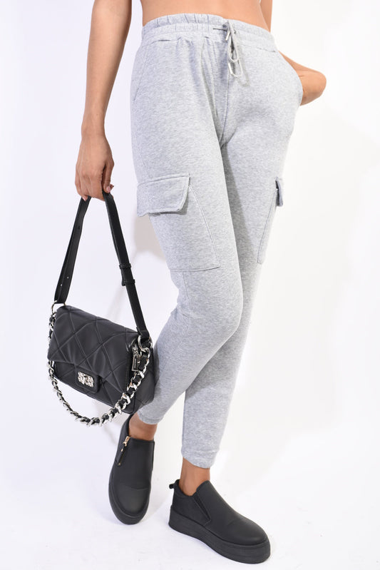 Fitted Cargo Trousers-0