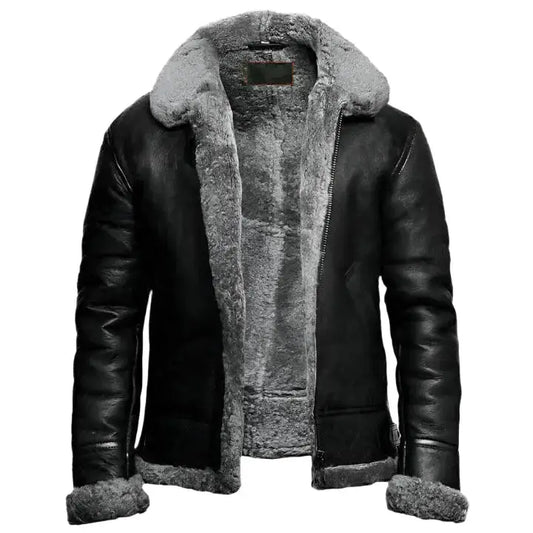 Men’s B3 Bomber RAF Aviator Leather Jacket