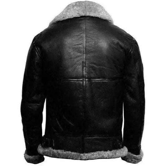 Men’s B3 RAF Aviator Sheepskin Shearling Flight Jacket
