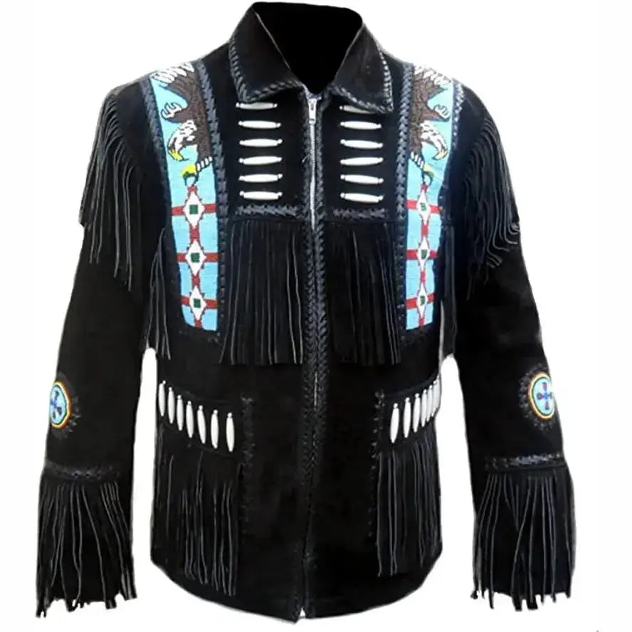 Men's Premium Western Leather Jacket-0