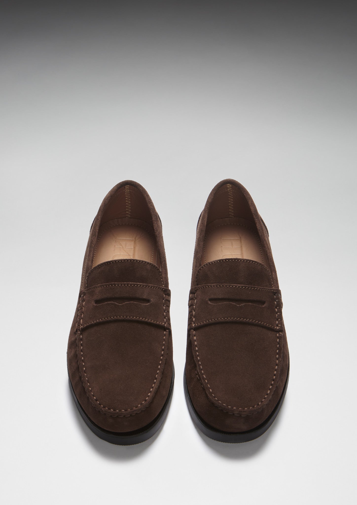 Boat Loafers, brown suede-2