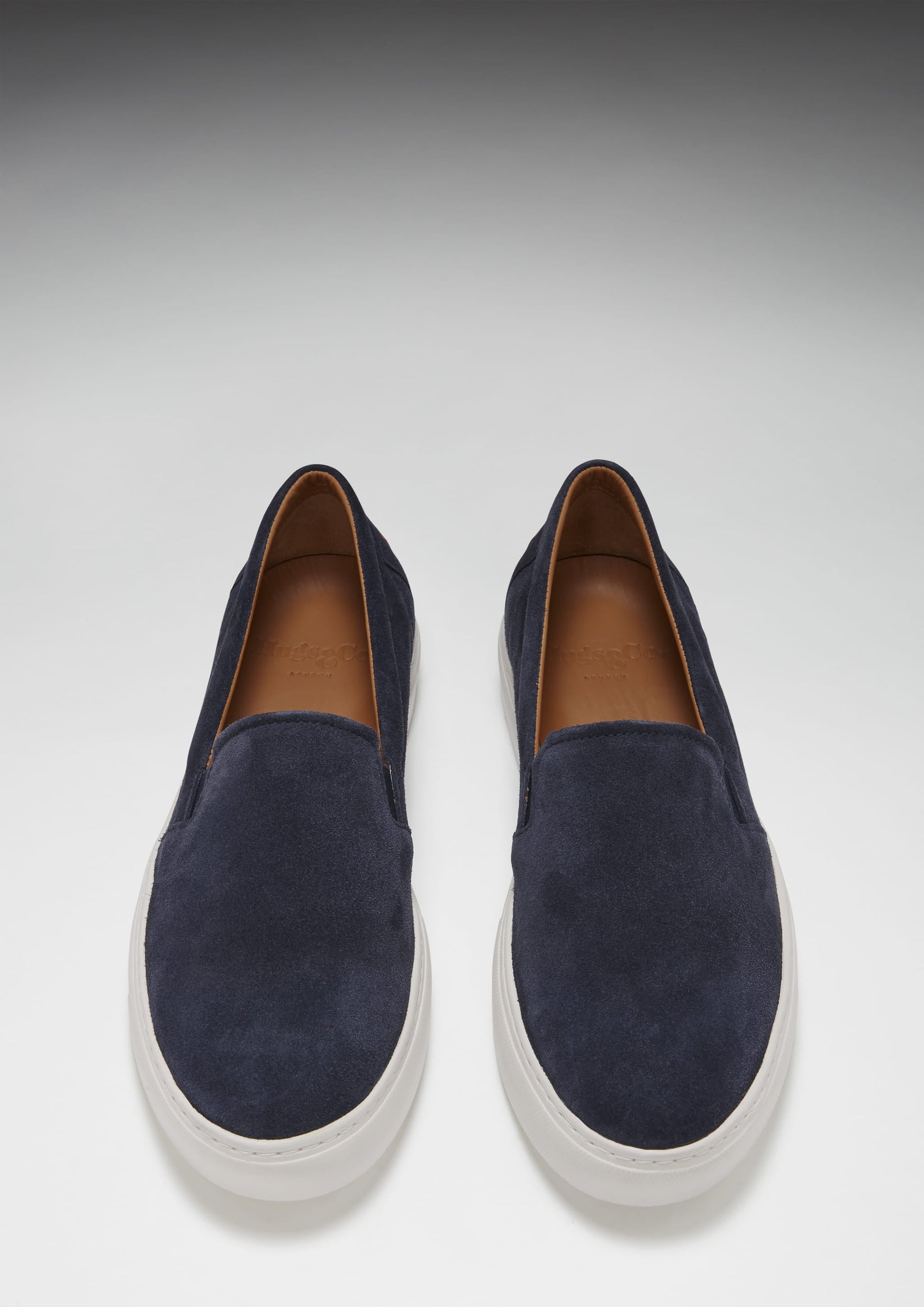 Slip-on Sneakers, navy blue suede-2